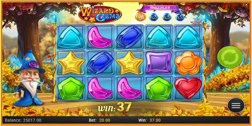 Игровой слот Wizard of Gems