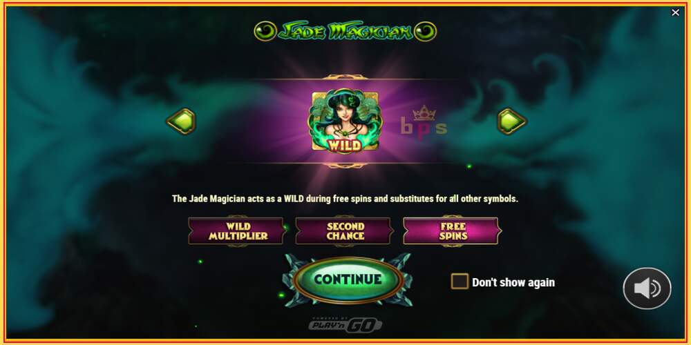 Khe trò chơi Jade Magician