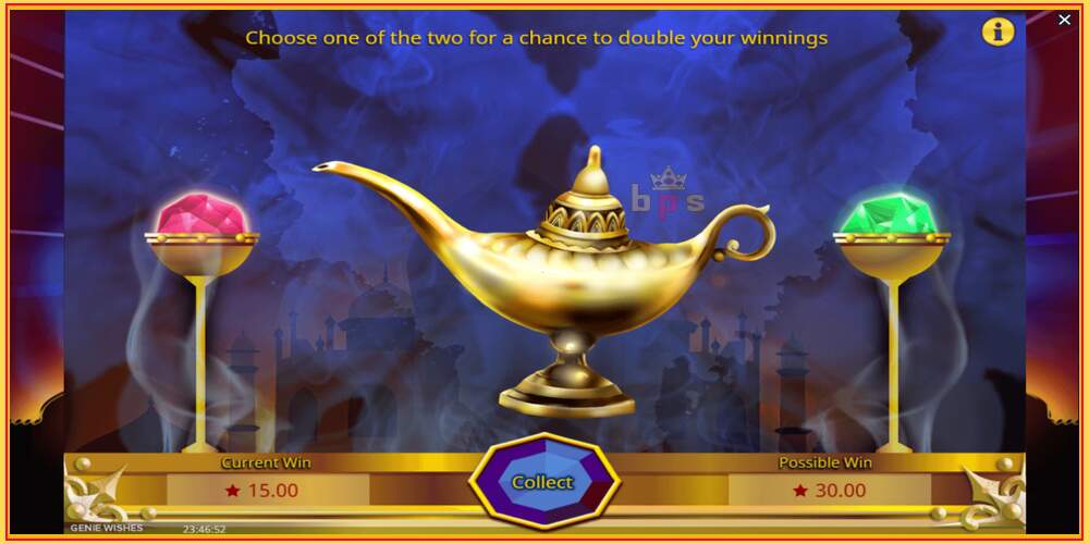 Игровой слот Genie Wishes