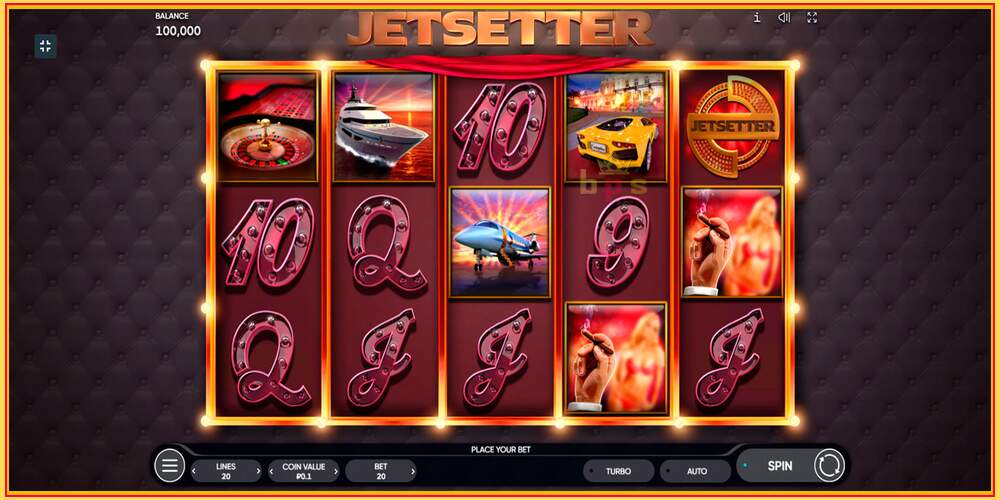 Игровой слот Jetsetter