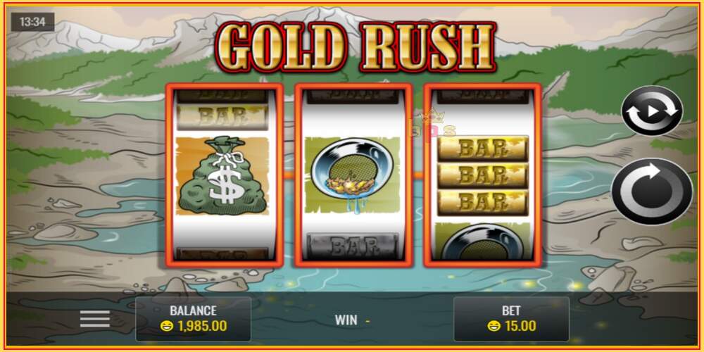 Slot permainan Gold Rush