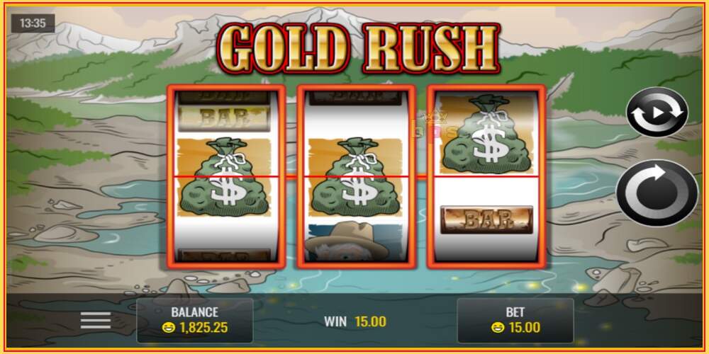 Slot permainan Gold Rush