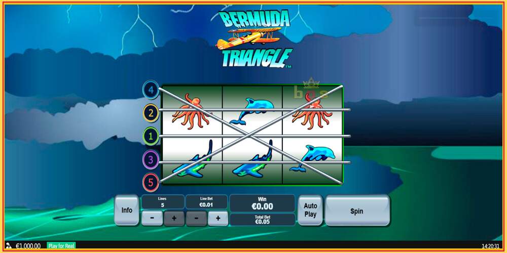 Игровой слот Bermuda Triangle