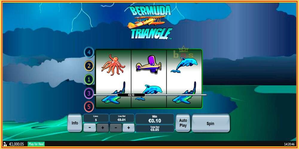 Игровой слот Bermuda Triangle