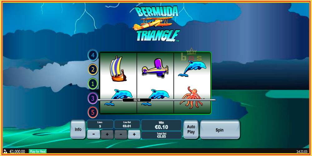 Игровой слот Bermuda Triangle