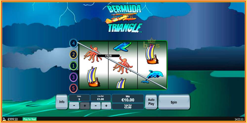 Игровой слот Bermuda Triangle