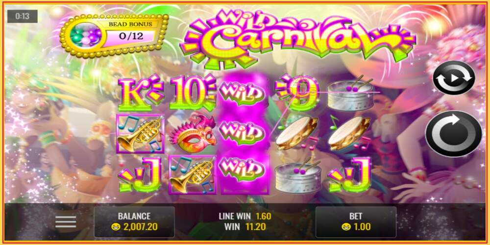 Игровой слот Wild Carnival