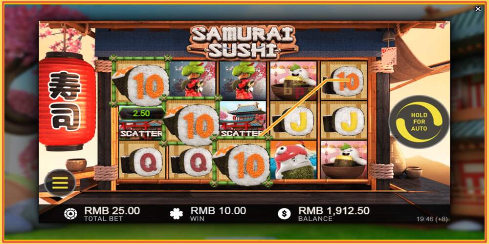 Игровой слот Samurai Sushi