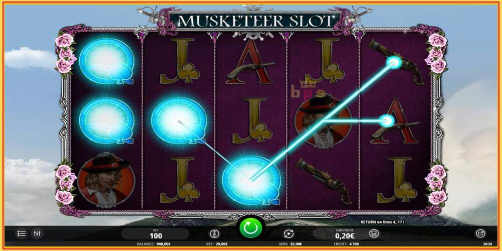 Игровой слот Musketeer Slot