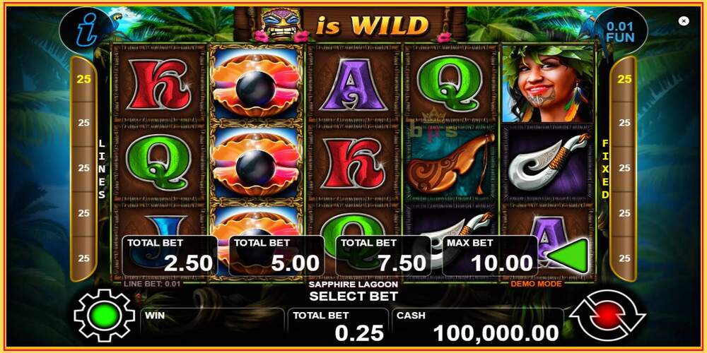 Slot permainan Sapphire Lagoon