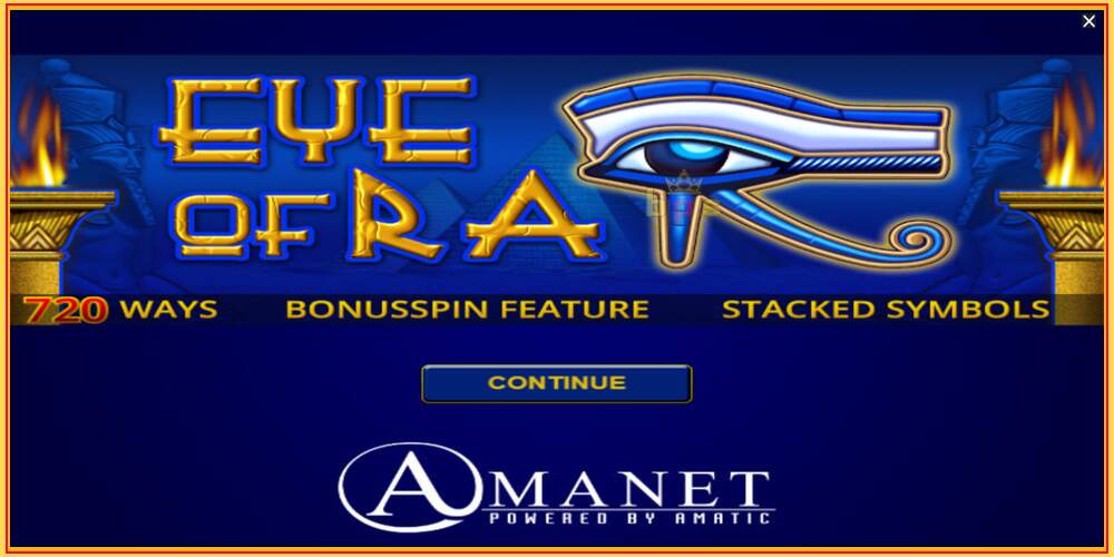 Game slot Eye of Ra