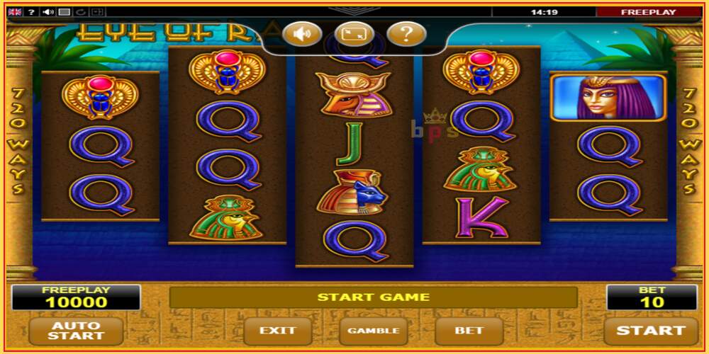 Game slot Eye of Ra