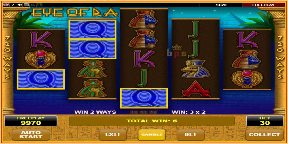 Игровой слот Eye of Ra