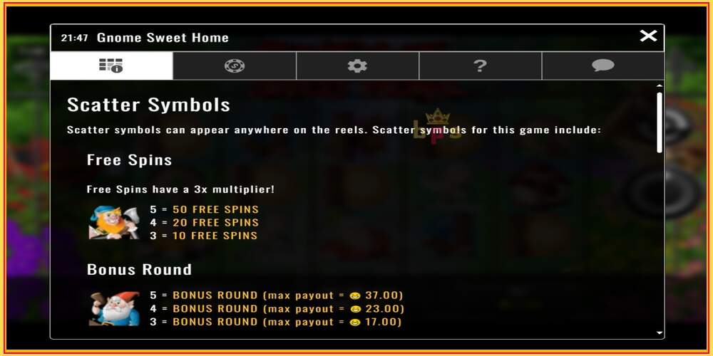 Игровой слот Gnome Sweet Home