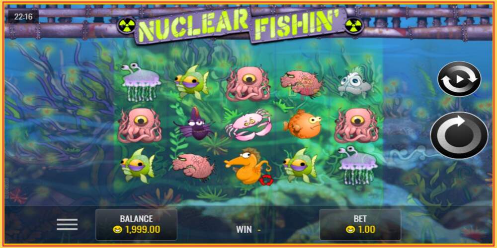 Игровой слот Nuclear Fishin’