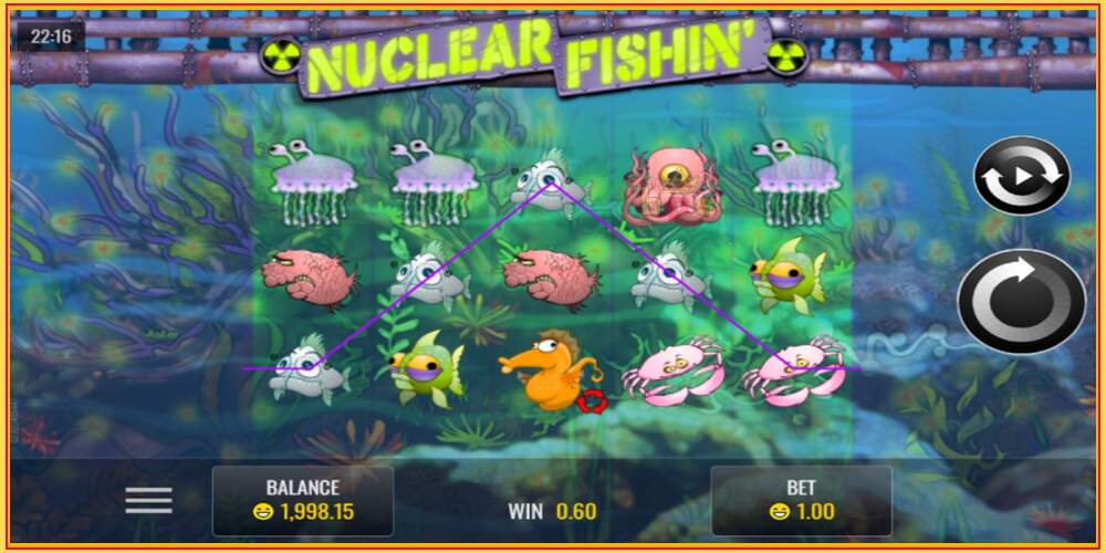 Игровой слот Nuclear Fishin’