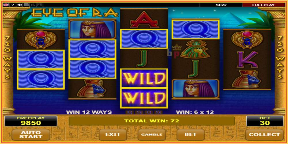 Игровой слот Eye of Ra