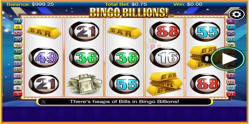 Oyun yuvası Bingo Billions