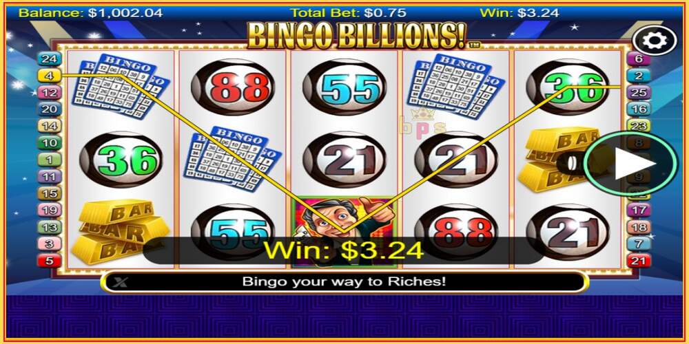 Oyun yuvası Bingo Billions