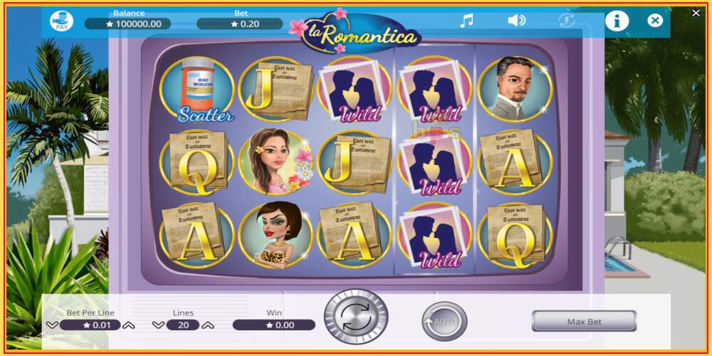 Игровой слот La Romantica