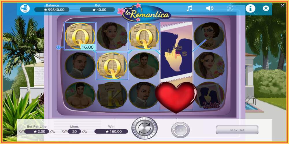 Игровой слот La Romantica