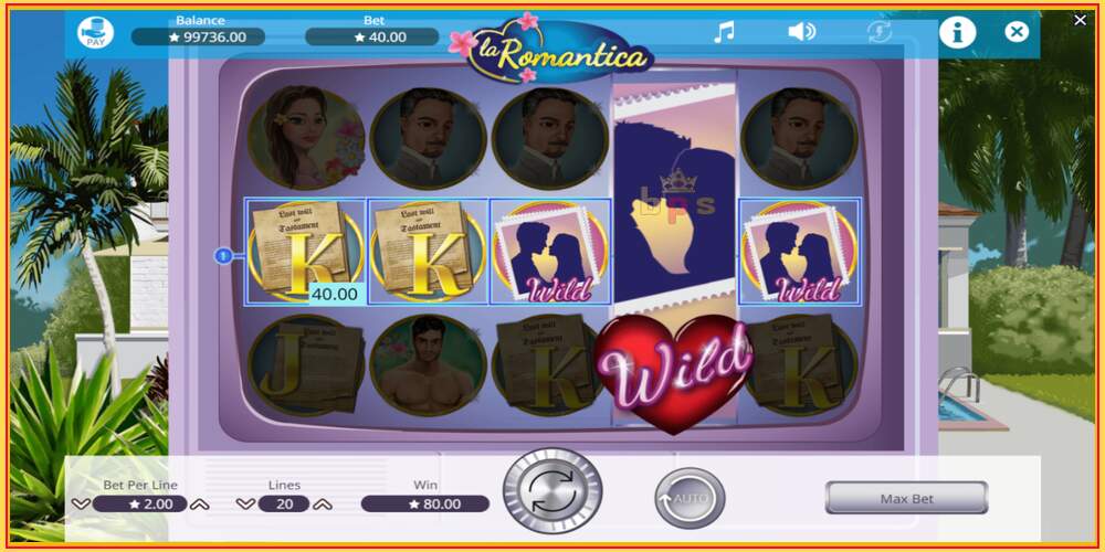 Игровой слот La Romantica