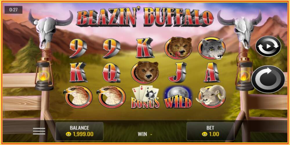 Игровой слот Blazin’ Buffalo