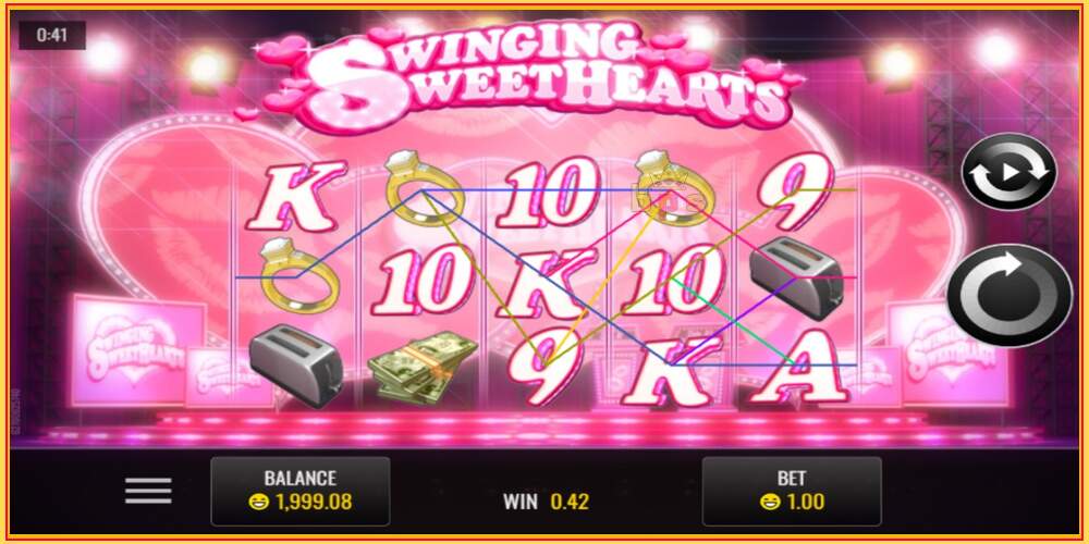 Игровой слот Swinging Sweethearts