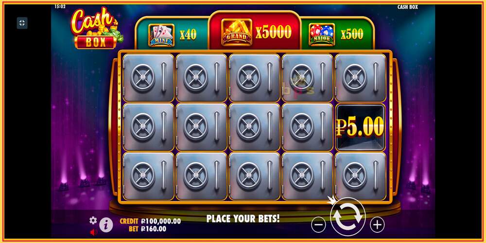 Game slot Cash Box