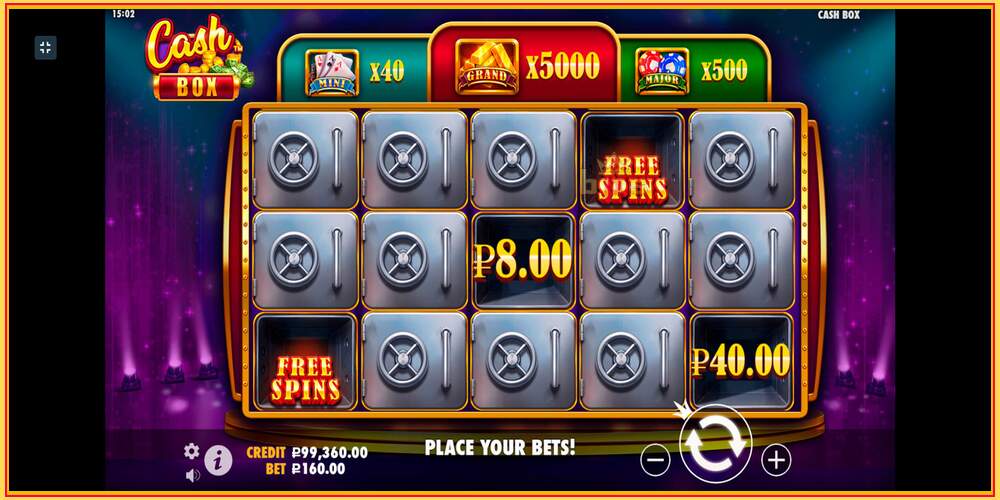 Game slot Cash Box