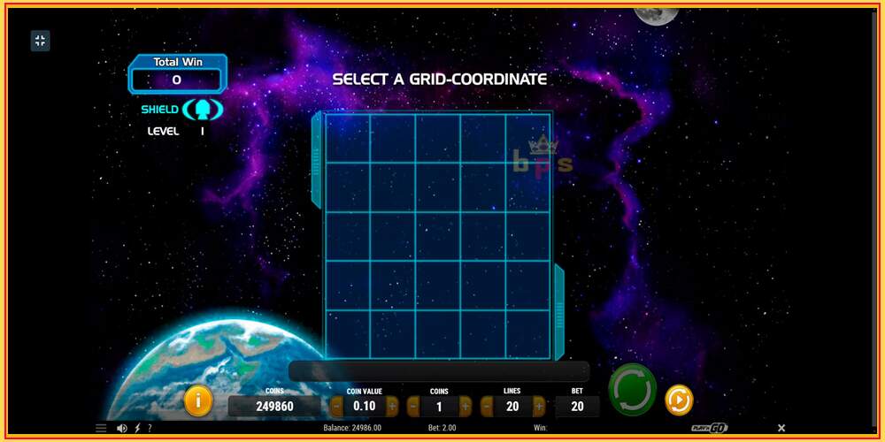 Игровой слот Space Race