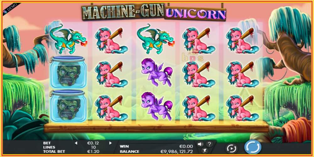 Gniazdo do gry Machine Gun Unicorn