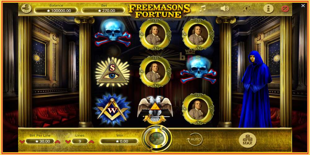 Gniazdo do gry Freemasons Fortune