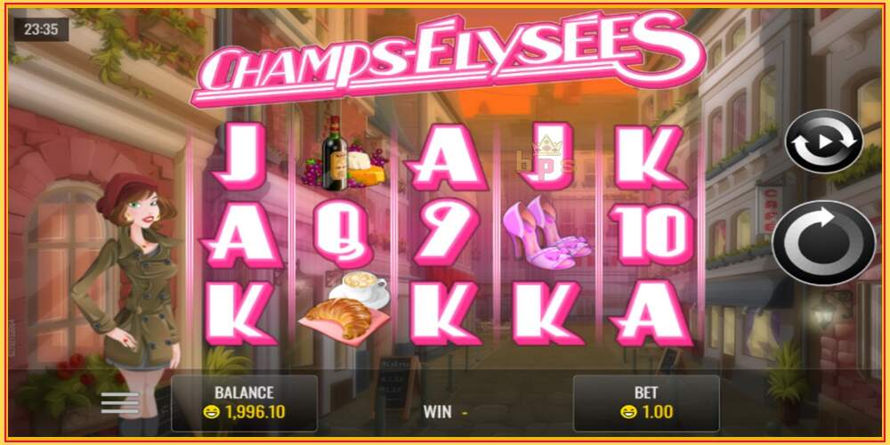 Игровой слот Champs-Elysees