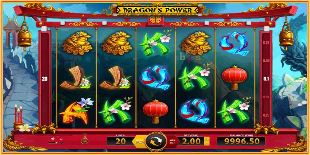 Игровой слот Dragons Power