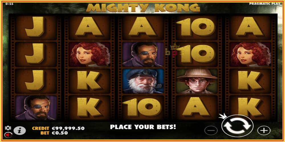 Игровой слот Mighty Kong