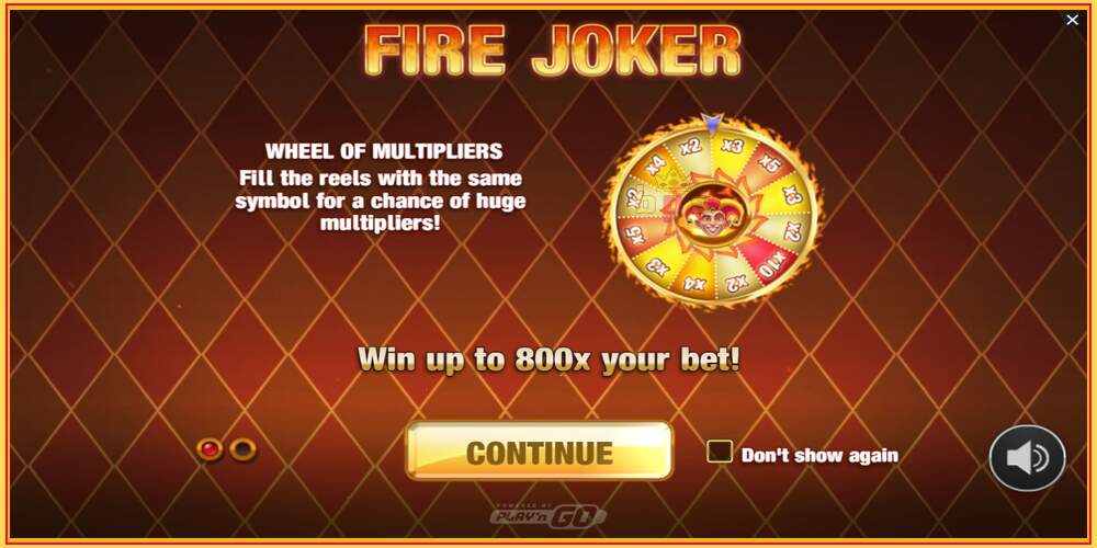 Игровой слот Fire Joker