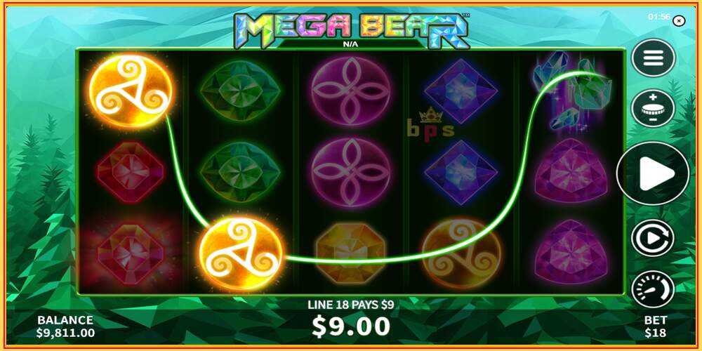 Игровой слот Mega Bear