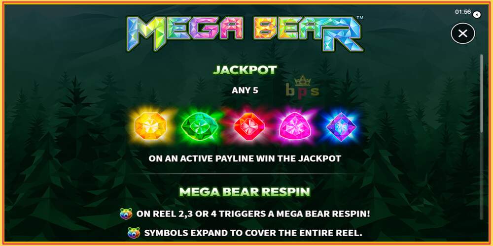 Игровой слот Mega Bear