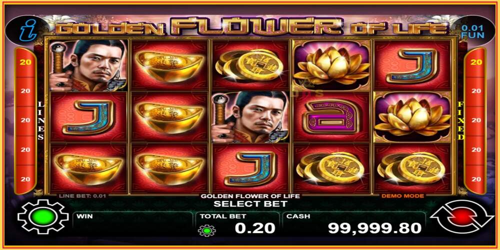 Game slot Golden Flower of Life