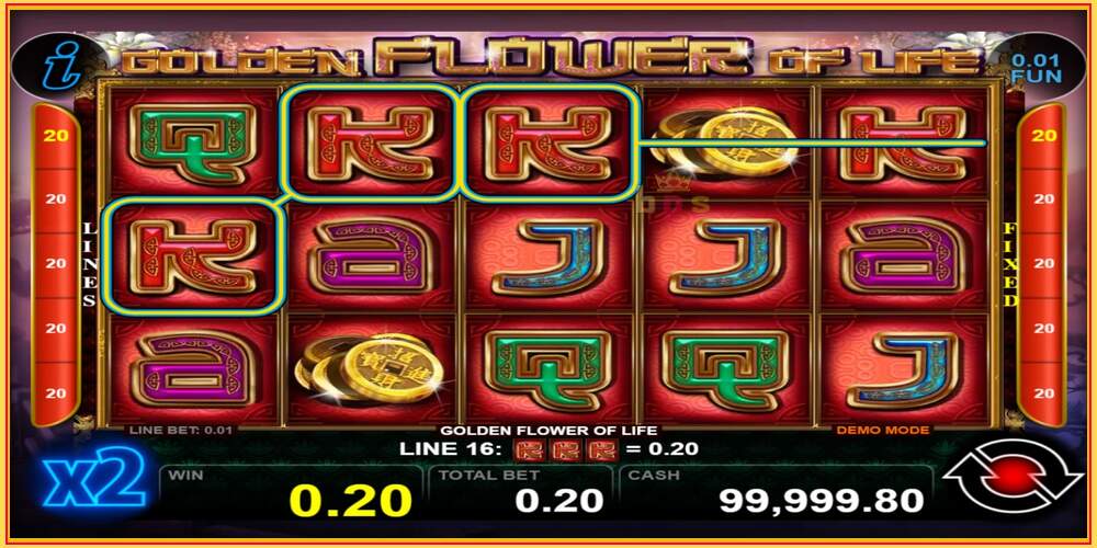 Game slot Golden Flower of Life