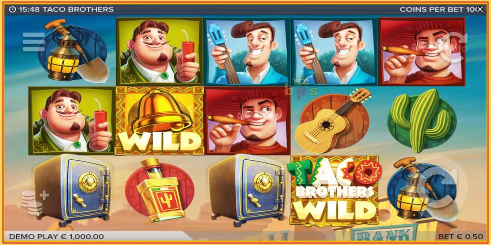 Игровой слот Taco Brothers