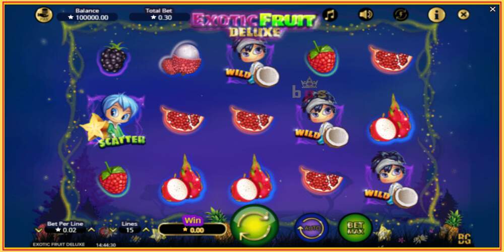 Игровой слот Exotic Fruit Deluxe