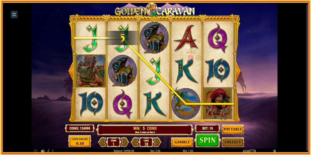 Spelslot Golden Caravan