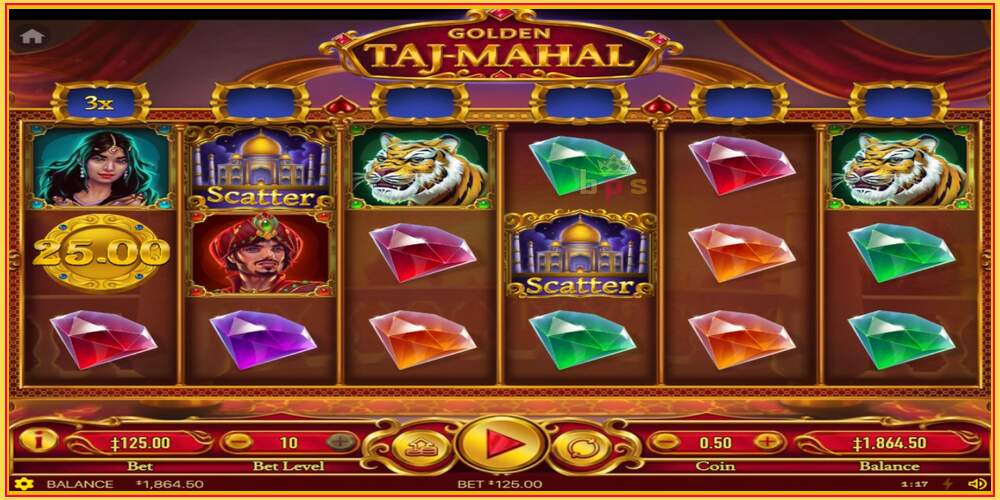 Игровой слот Golden Taj Mahal