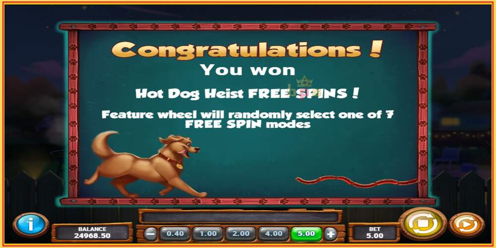 Spelslot Hot Dog Heist