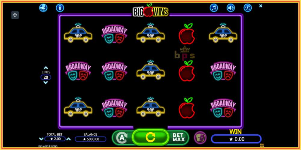 Игровой слот Big Apple Wins