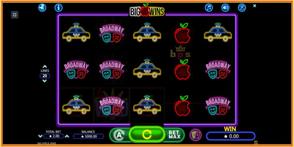 Игровой слот Big Apple Wins