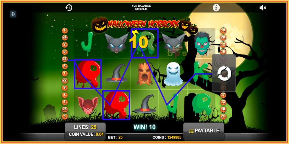 Игровой слот Halloween Horrors