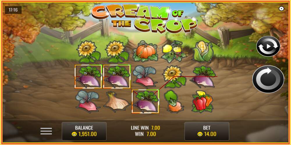 Игровой слот Cream of the Crop